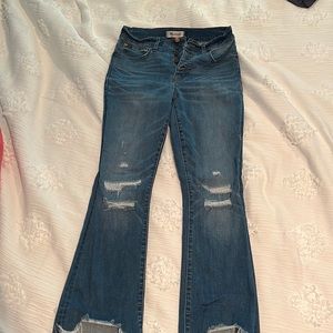 Cali demi-boot Madewell jeans